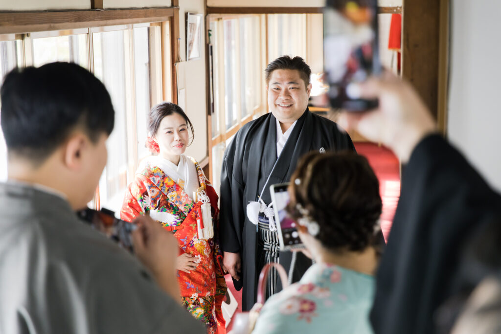 札幌護国神社での神前挙式